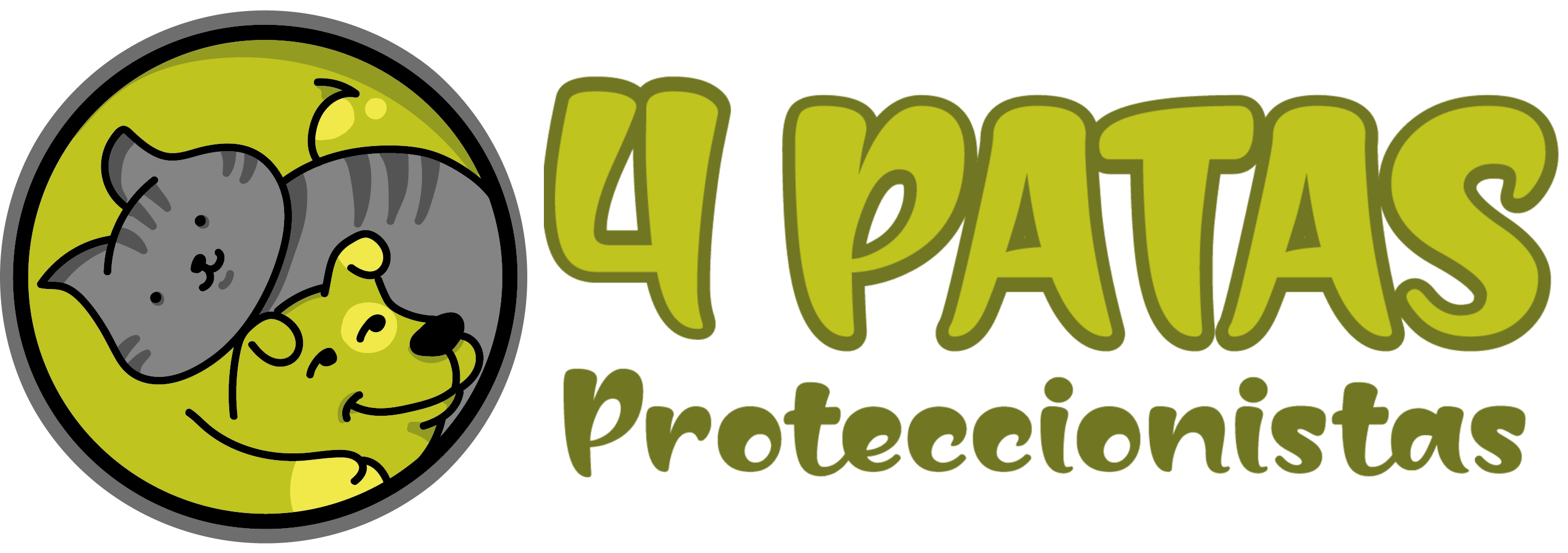 Logo Fundación 4 patas
